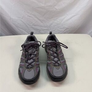 Eddie Bauer Women's Lukla Pro Waterproof Lightweight Purple Hiking Shoes | Sz 8